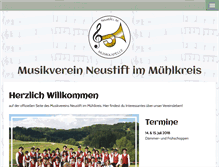 Tablet Screenshot of mv-neustift.org